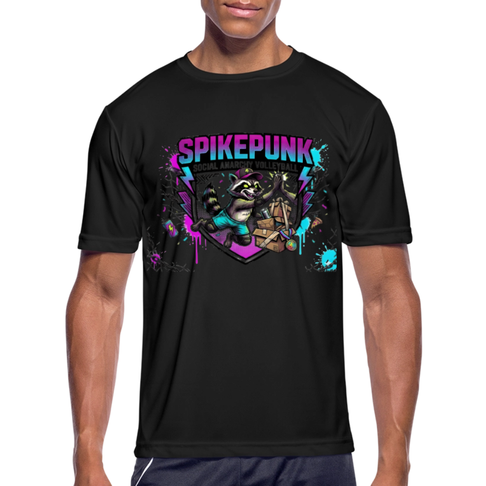 Men’s Moisture Wicking Performance T-Shirt - black