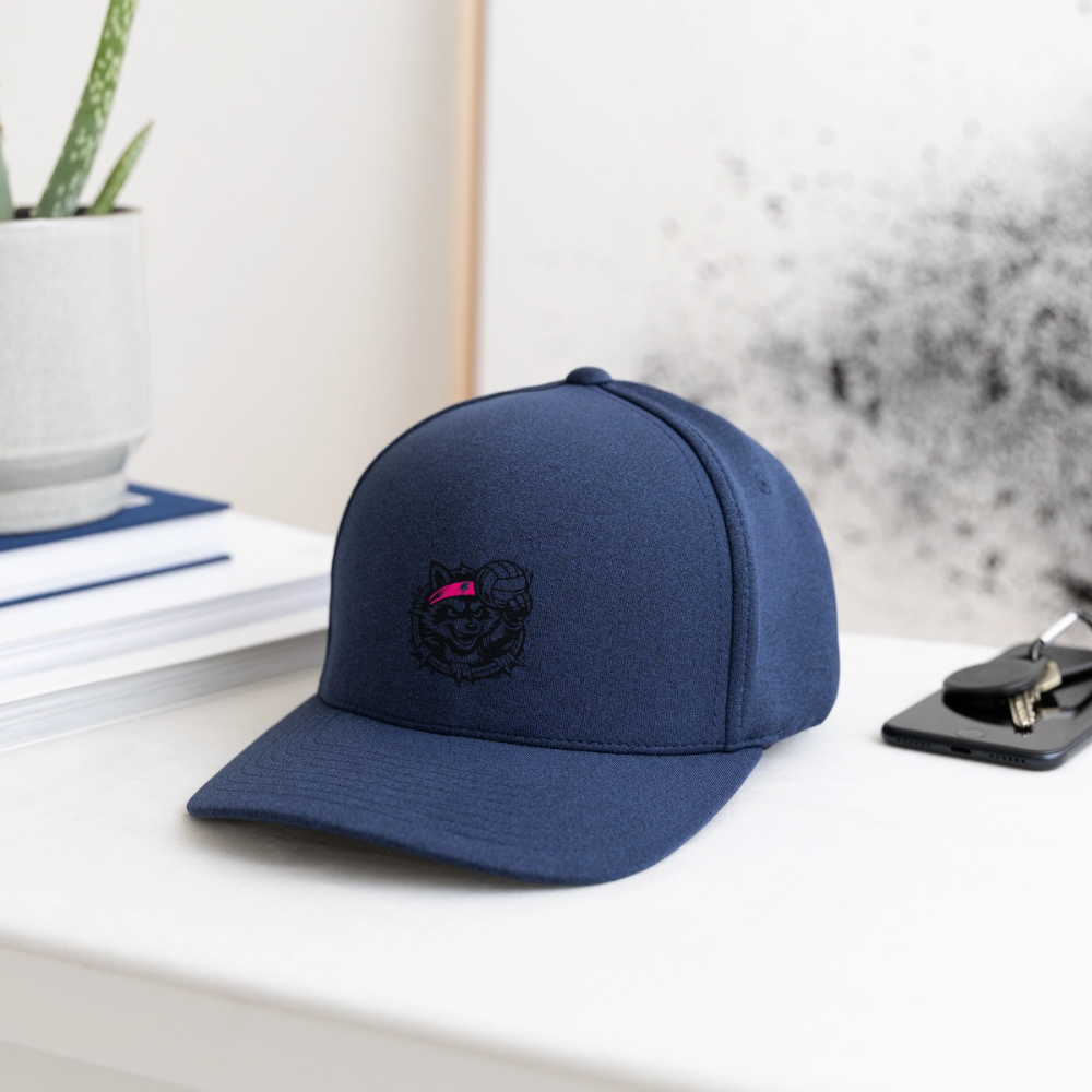 Flexfit  Melange Baseball Cap - heather navy