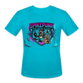 Men’s Moisture Wicking Performance T-Shirt - turquoise