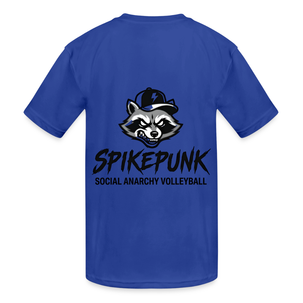 Kids' Moisture Wicking Performance T-Shirt - royal blue