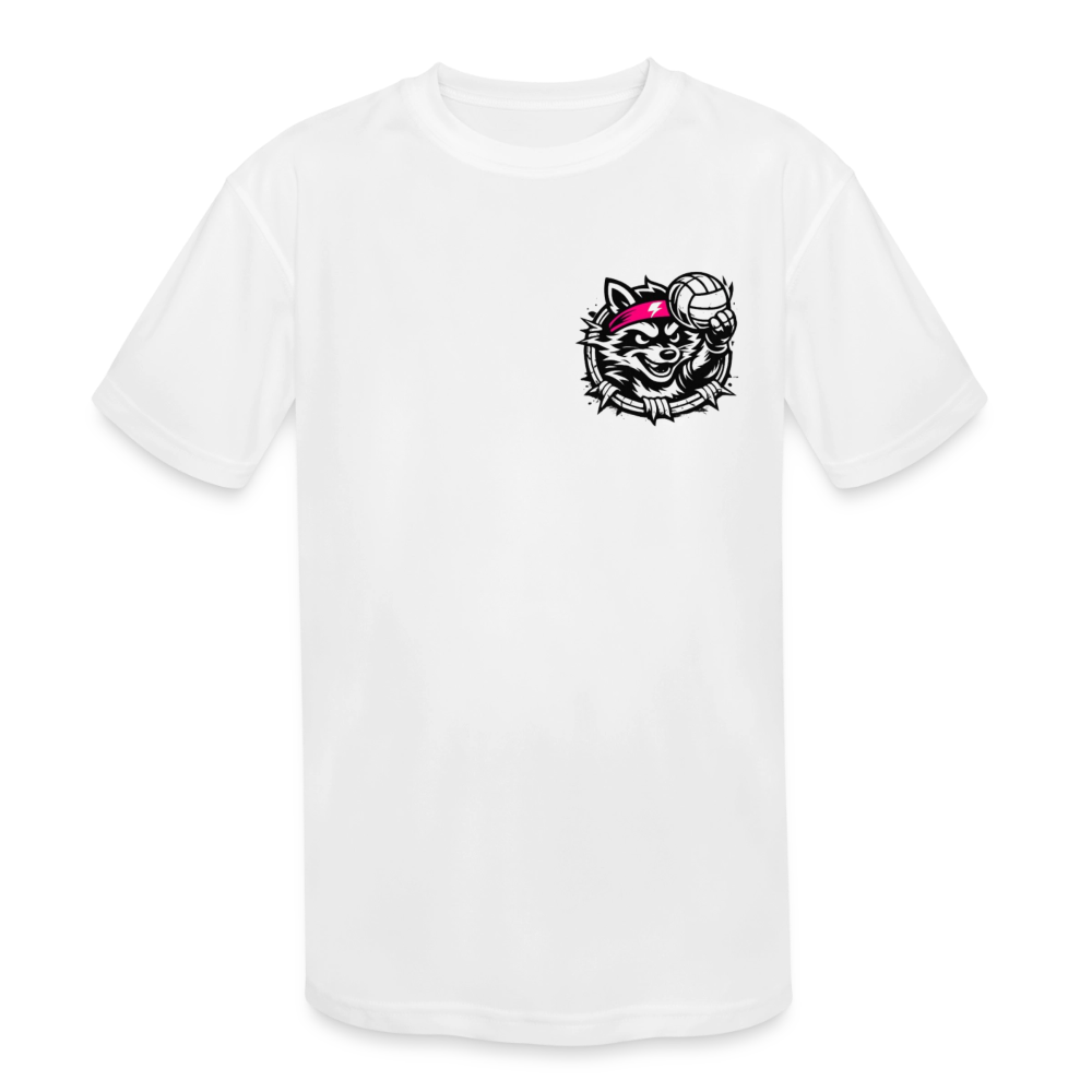 Kids' Moisture Wicking Performance T-Shirt - white