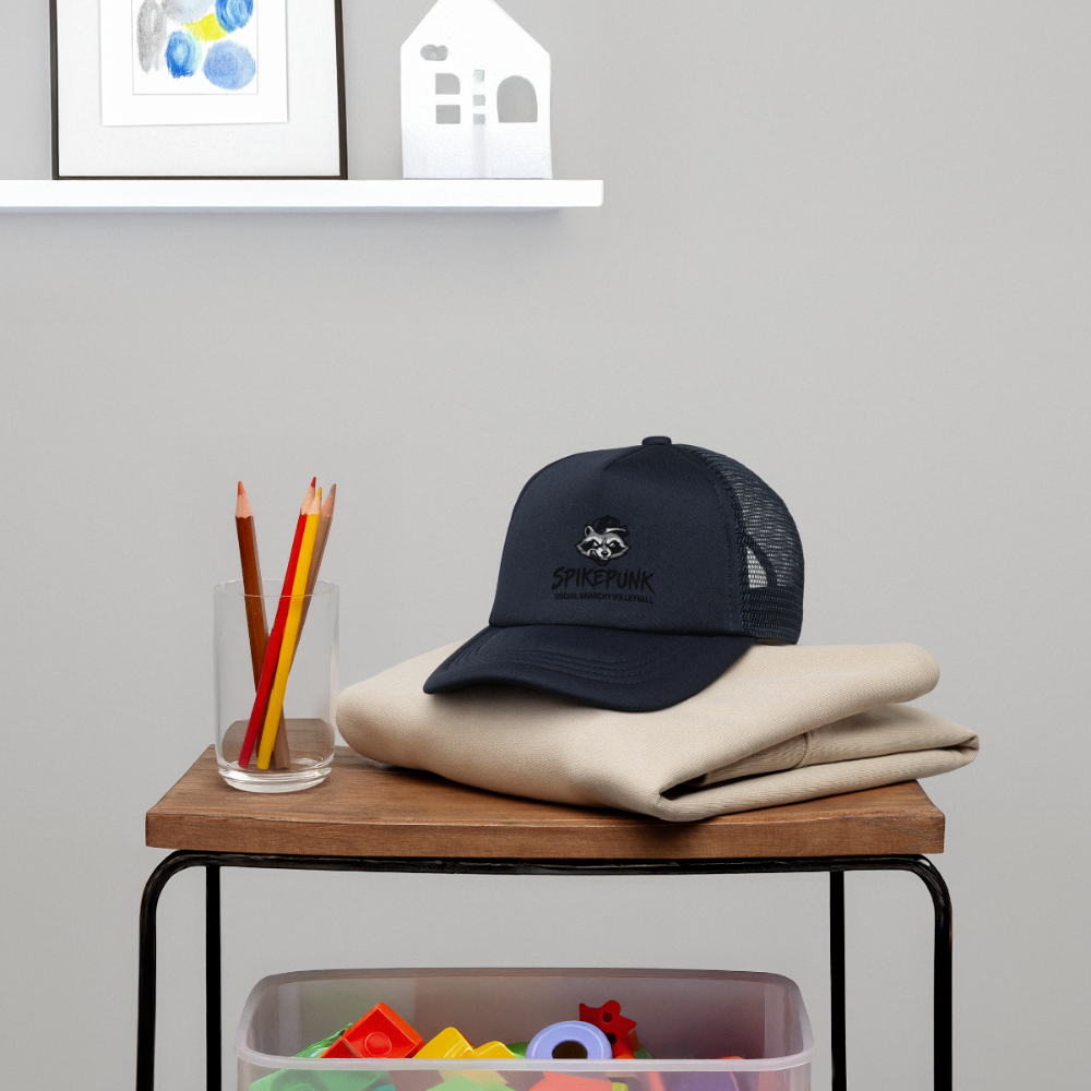 Kid's Trucker Cap - navy