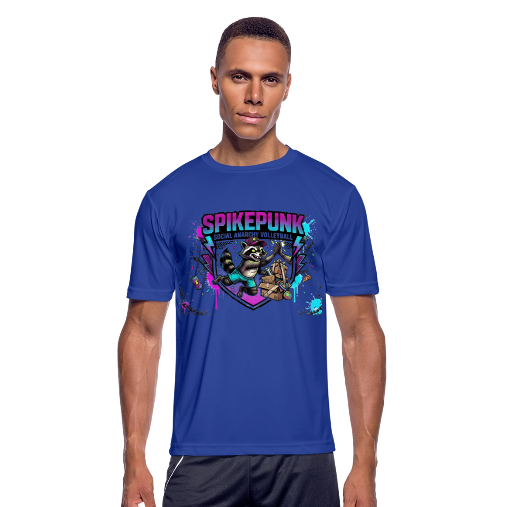 Men’s Moisture Wicking Performance T-Shirt - royal blue