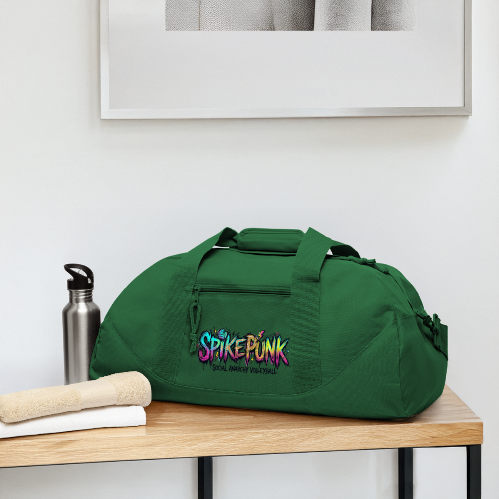 Recycled Duffel Bag - forest green