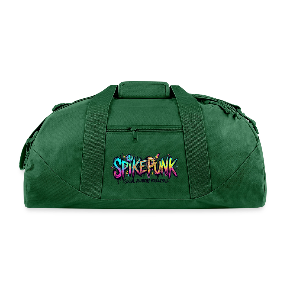 Recycled Duffel Bag - forest green
