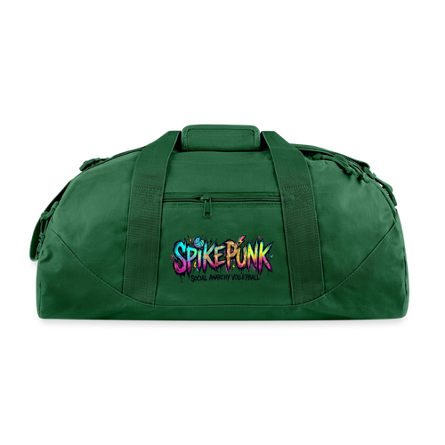 Recycled Duffel Bag - forest green