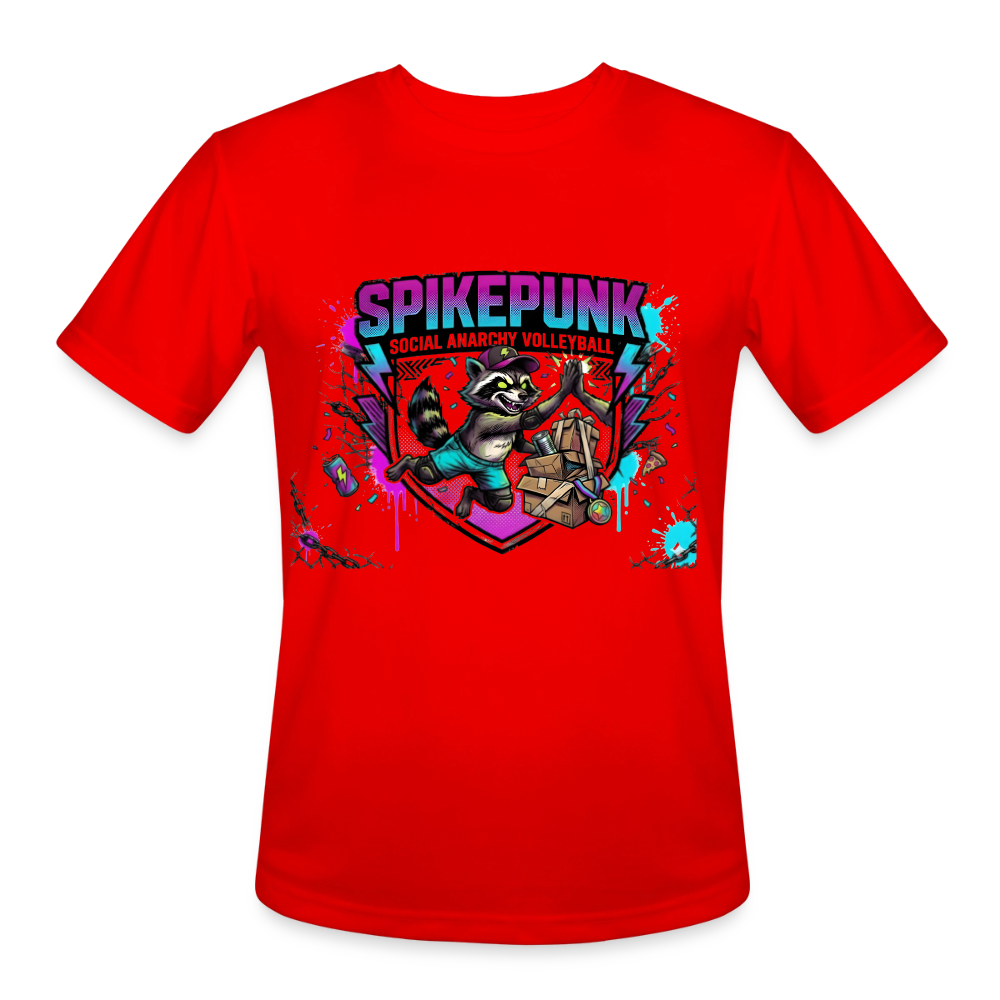 Men’s Moisture Wicking Performance T-Shirt - red