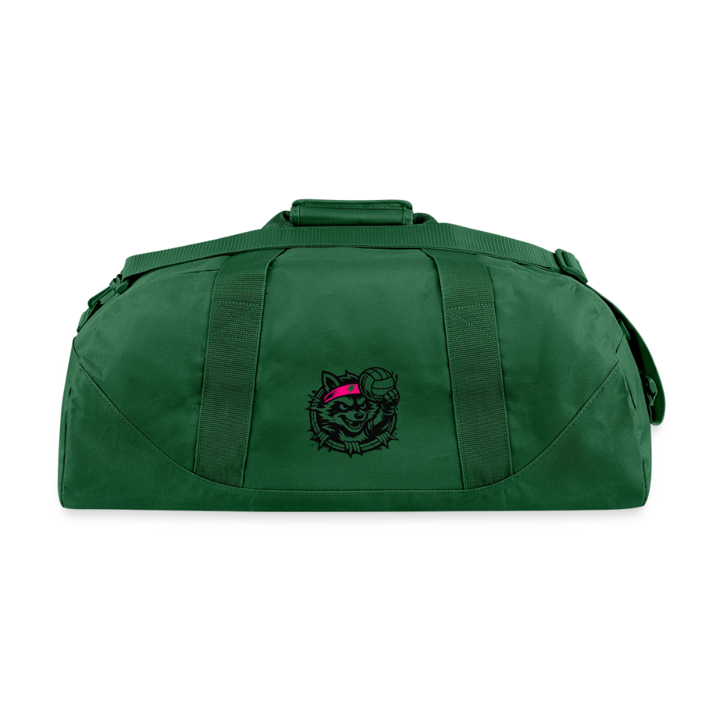 Recycled Duffel Bag - forest green