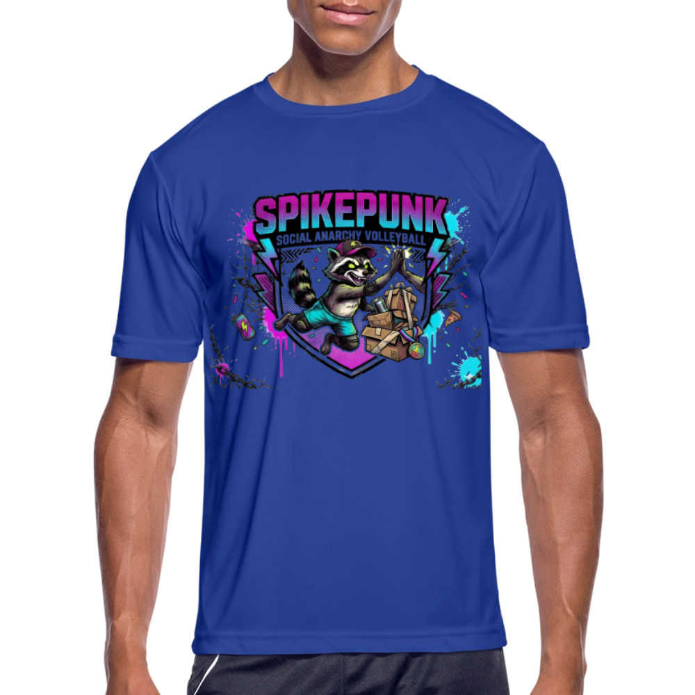 Men’s Moisture Wicking Performance T-Shirt - royal blue