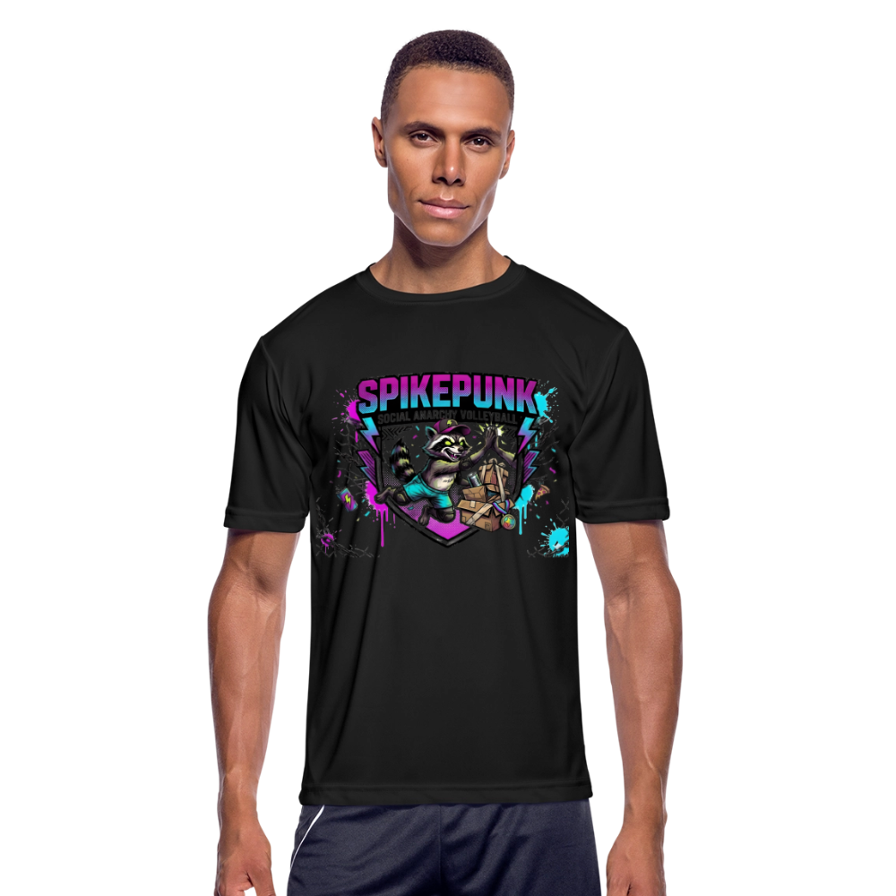 Men’s Moisture Wicking Performance T-Shirt - black