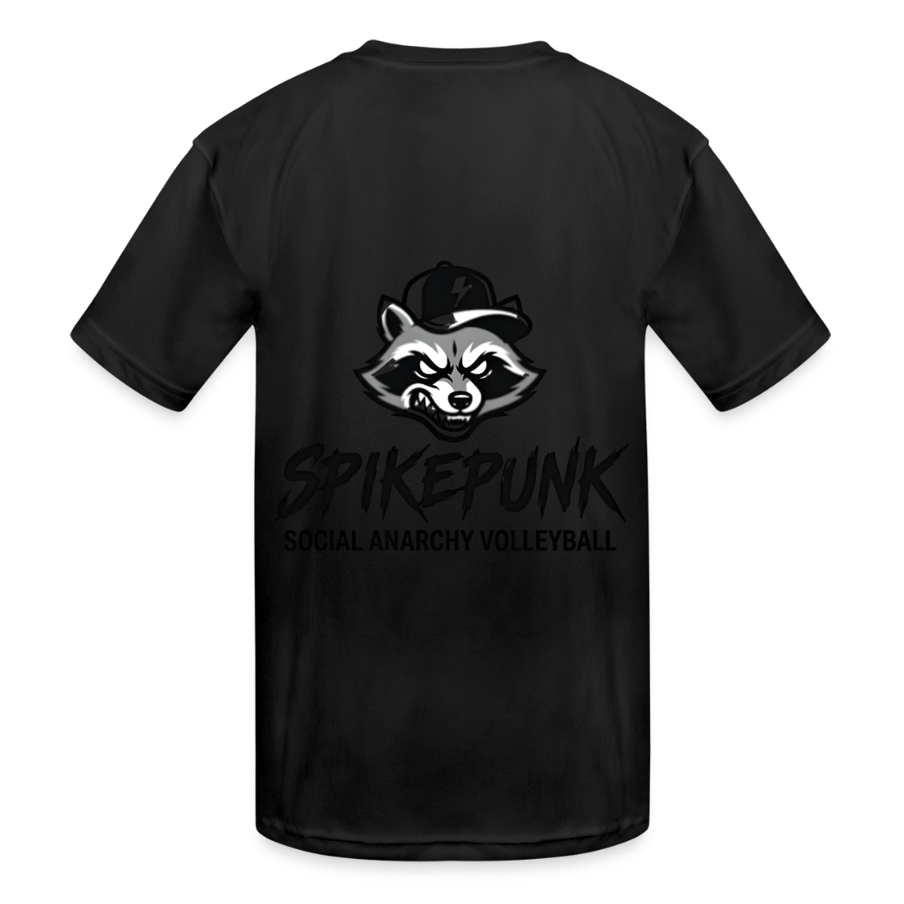 Kids' Moisture Wicking Performance T-Shirt - black