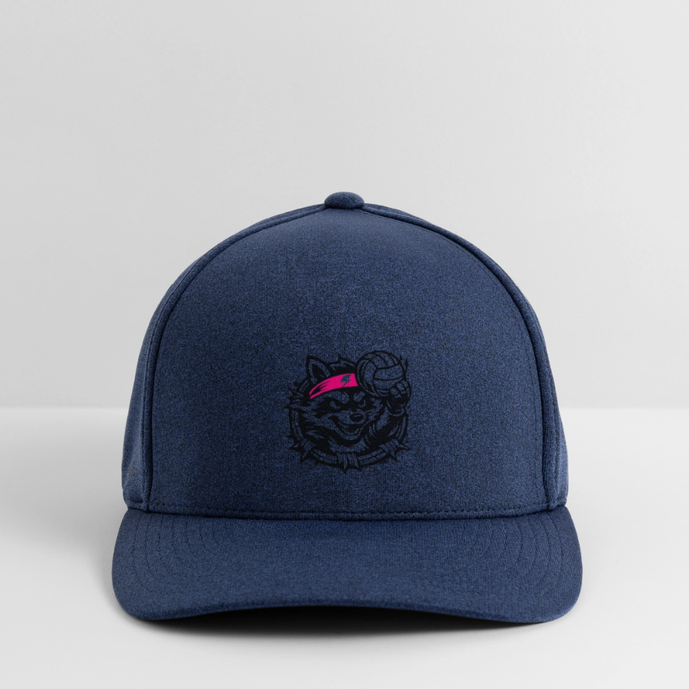 Flexfit  Melange Baseball Cap - heather navy