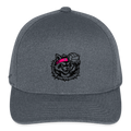 Flexfit  Melange Baseball Cap - dark heather gray