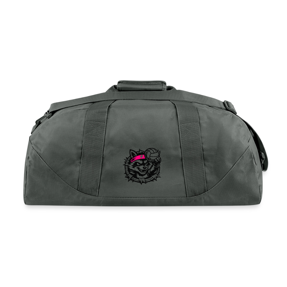 Recycled Duffel Bag - charcoal