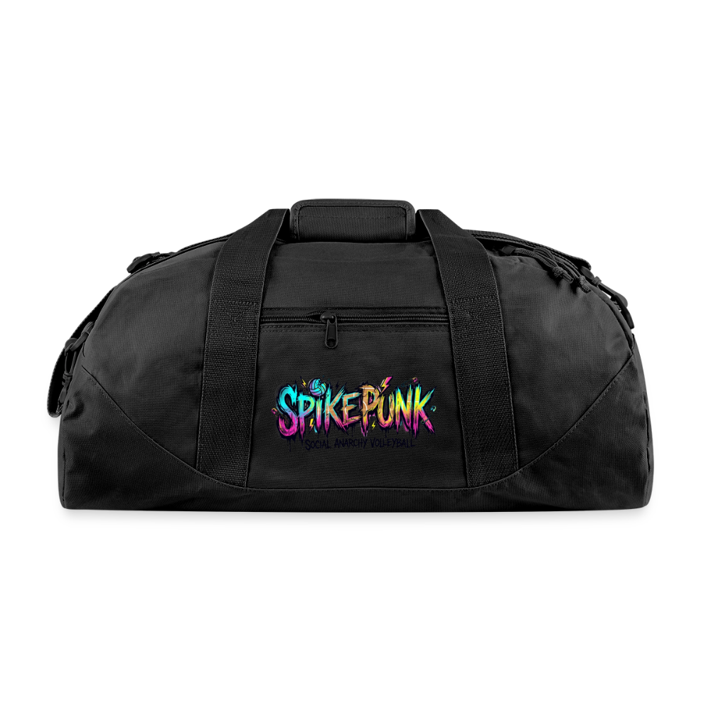 Recycled Duffel Bag - black