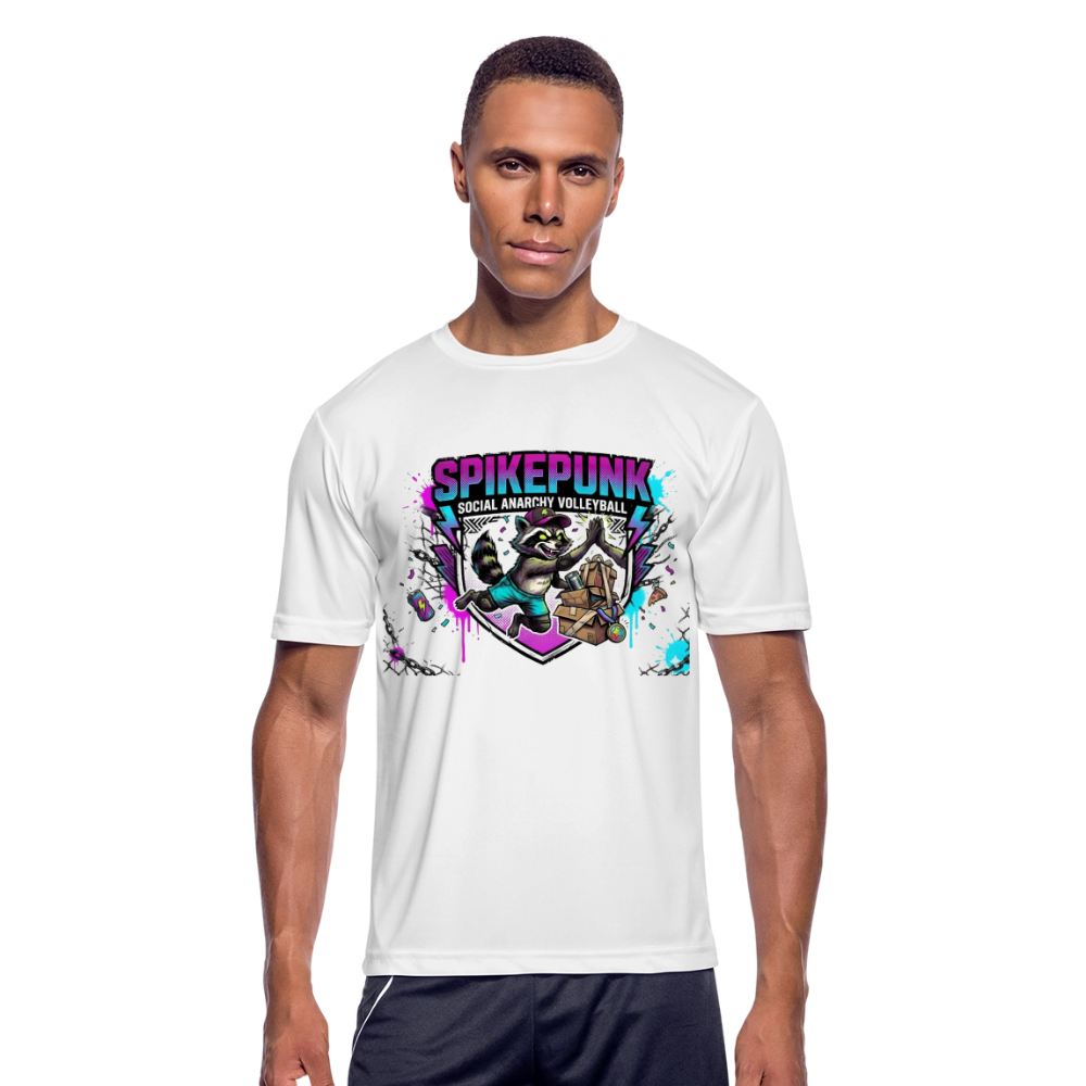 Men’s Moisture Wicking Performance T-Shirt - white
