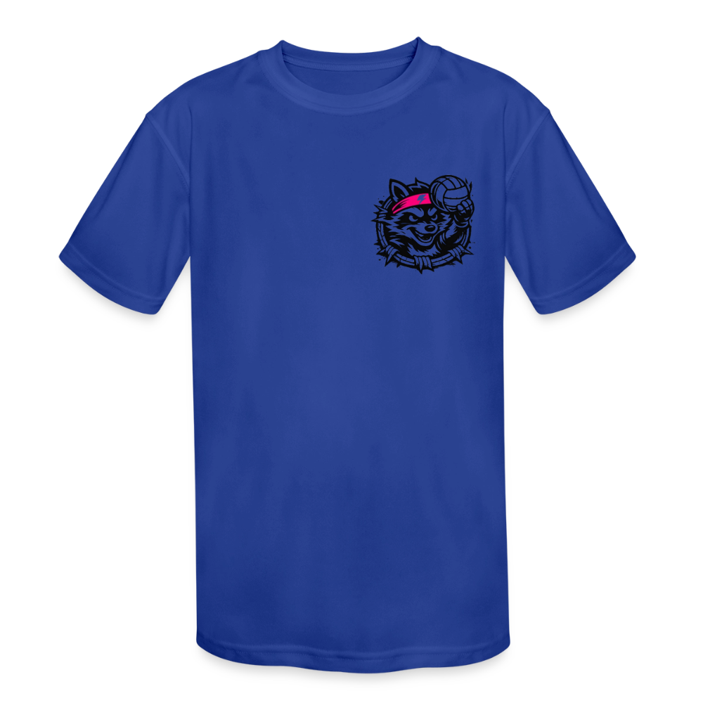 Kids' Moisture Wicking Performance T-Shirt - royal blue