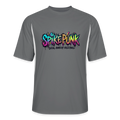 Men’s Cooling Performance Color Blocked Jersey - dark gray/white