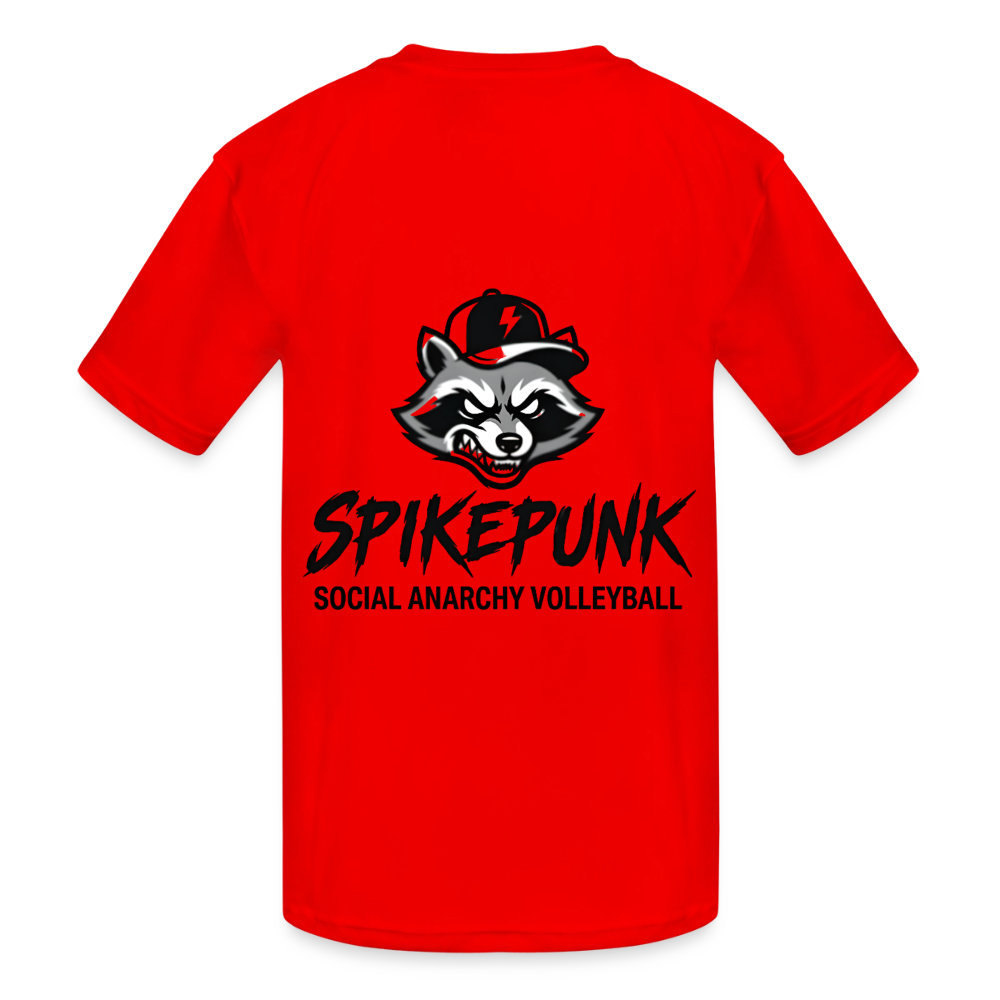 Kids' Moisture Wicking Performance T-Shirt - red