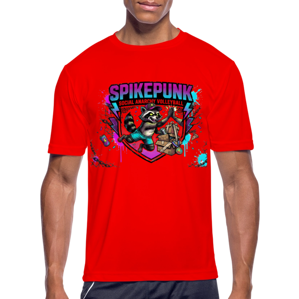 Men’s Moisture Wicking Performance T-Shirt - red